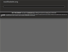 Tablet Screenshot of nazilliadalet.org